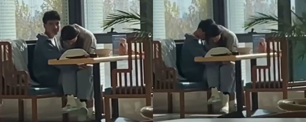 咸阳市职业技术学院2024级情侣开学就在食堂抠逼 教师节送大礼