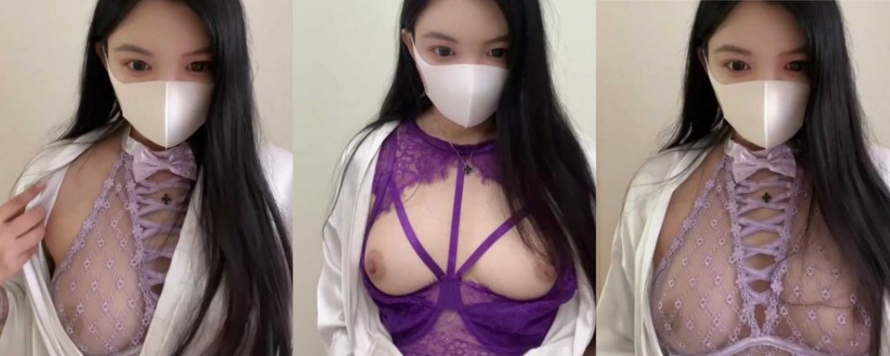 巨乳翘臀白奶子看完谁能忍得住 抖音网红紫苏姐姐紫色情趣内衣定制私拍视频曝光 
