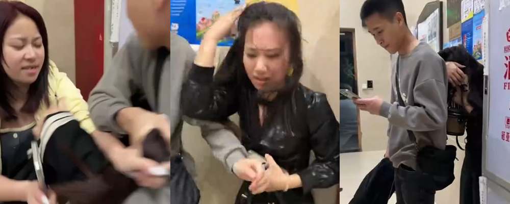 福建万达广场惊现原配大战小三 渣男全程护着小三 现场互殴视频遭全网疯传