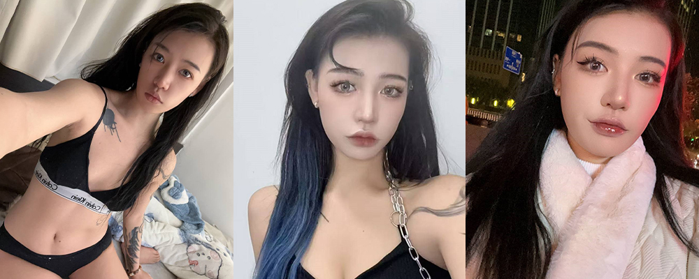 浙江纹身女陈丽陷入渣男圈套  线上应聘展现裸露的身体  全程自慰到下体失控  淫水喷的满屏都是