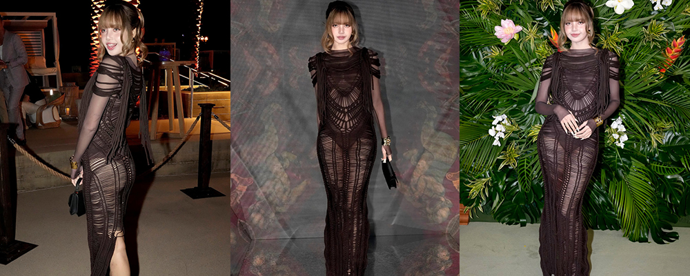 韩国知名女明星Lisa再陷绯闻风波 继疯马秀后 宴会上与光头大佬激情拥吻 现场视频遭全网疯传