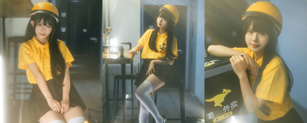 美团订单掀起桃色风波   外卖小妹主动送货上门进行勾搭    热情缠绵直接无套内射