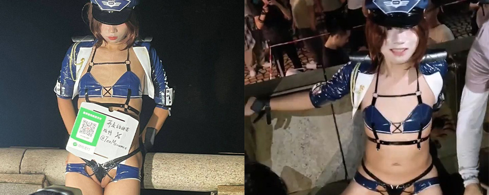 到底是剧本还是金主的任务  推特荞麦甜甜茶在漫展众目睽睽之下自慰任人拍摄