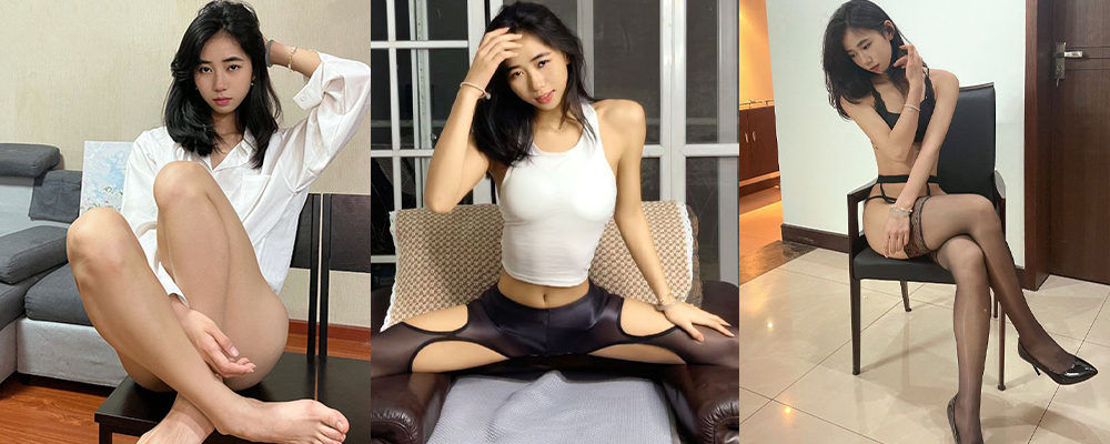 高冷女神私下充当金主玩物 栓上狗链跪地爬行尽显淫骚  浙江杭州腿模时安安性爱视频流出