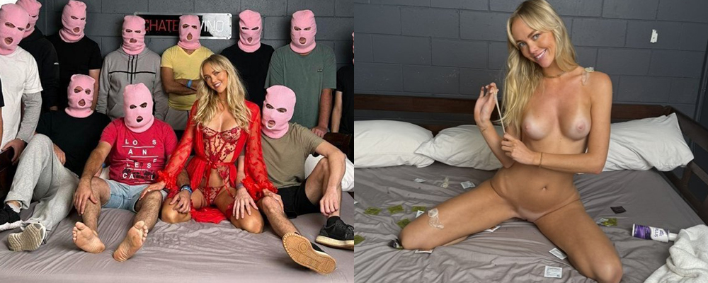 这才是真正的铁逼 欧美成人女神AnnieKnight挑战6小时与583人激情性爱  事后因大出血被送往医院 