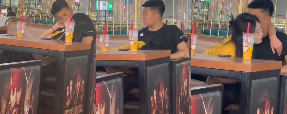 青岛技师学院学生情侣当众做爱 座位上两人大胆调情 口交打飞机花样繁多主打的就是一个刺激 