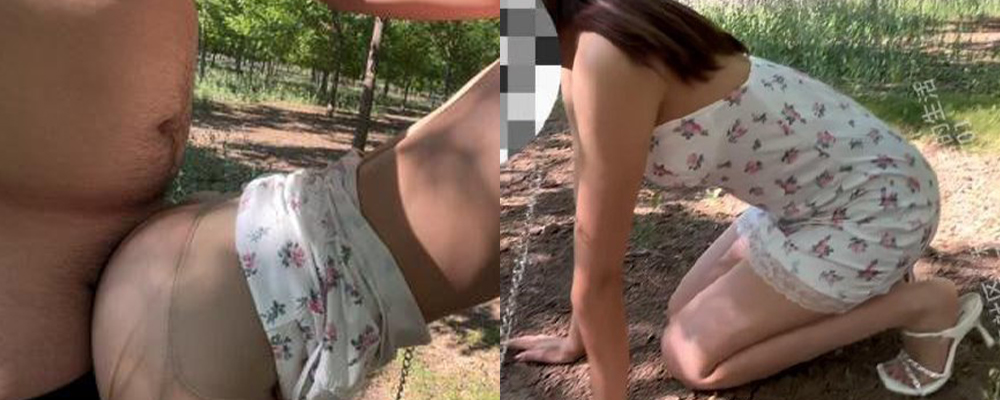 海角乱伦大神大学同居系列  邀约妹妹去森林公园野战  肏小母狗喷尿内射全程乖巧听话