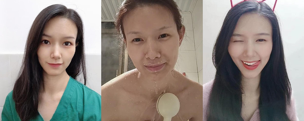 湖南永州中共党员兼护士杨淼 被曝光私下小爱好 直播洗澡给男友看 情趣内衣反差十足