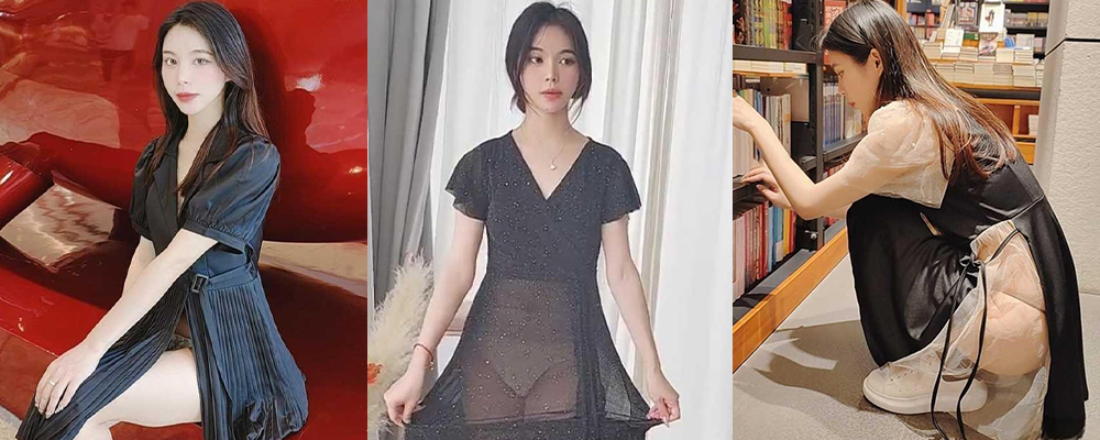 丰腴嫩模大街上爽玩露出 透明内裤裹挟着逼毛勾得路人目瞪口呆 淘宝情趣装店露小出拍摄花絮流出 