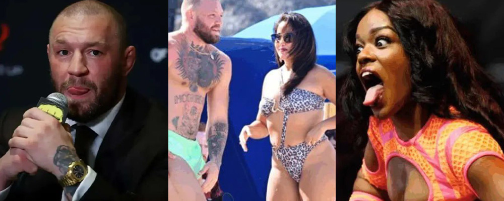 康纳麦格雷戈在海滩亲吻美女被偷拍  AzealiaBanks指控有性虐倾向 大量私密视频遭揭秘