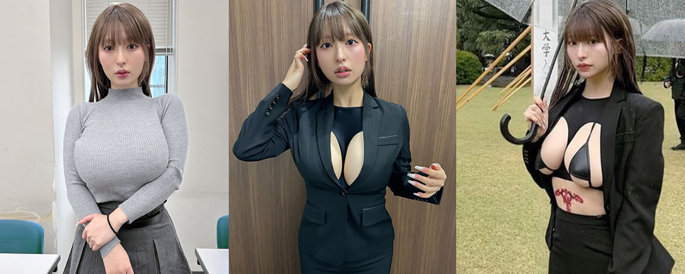 日本新星桃果明里回归校园却惨遭开除 课堂上露出I级大奶勾引同学 不料被扒出下海私拍震惊全网