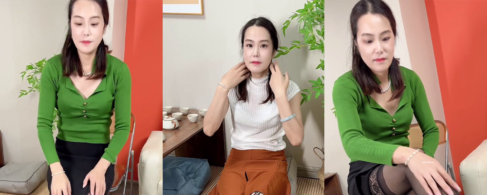 淫荡熟女贱妇穿上黑丝袜 自慰棒不断的抚摸着发黑的骚穴 四川贱妇王林用道具挑逗视频曝光