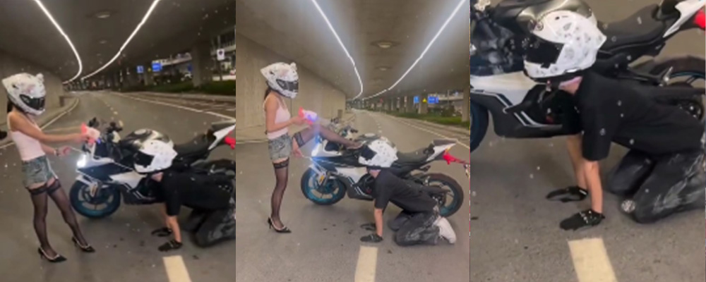 春风机车未公开另类宣传片 女主极品身材 场面火辣震惊摩友圈