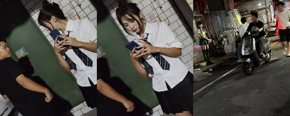 广西埌西菜市惊现大量站街女  00后JK少女仅需150便可爽玩一次 性爱视频全程记录嫩妹服务过程 