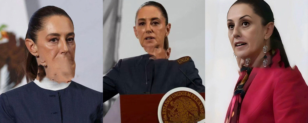 墨西哥女总统谢因鲍姆被男子猥亵   引起全国女性不满以及骚乱  警方立即逮捕与亲嘴视频曝光