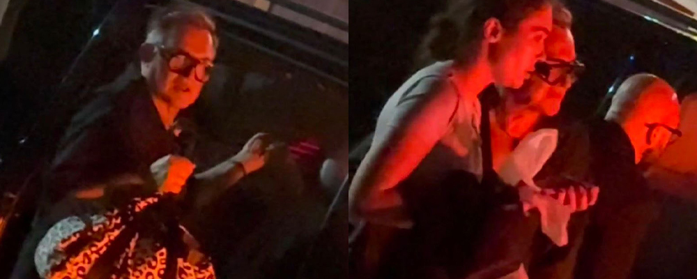 俄罗斯电视主持人德米特里迪布罗夫下车撸鸡吧 肯定是刚和母狗车震爽完  全程被狗仔偷拍记录