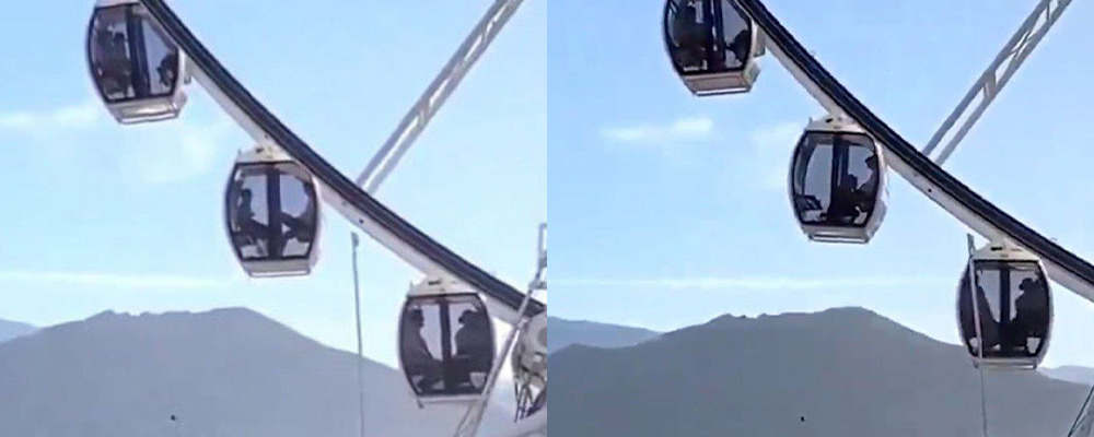 新加坡滨海湾金沙摩天轮上演活春宫 饥渴大洋马玩得真野 刚起飞就开始吸屌