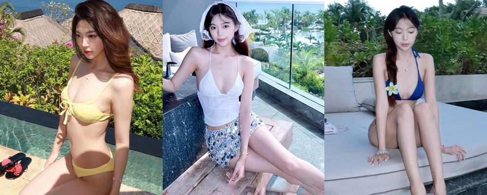 加州大学戴维斯分校嫩妹私密视频曝光   喜欢穿着性感比基尼户外拍照  在床上吸屌成为男友的小骚货