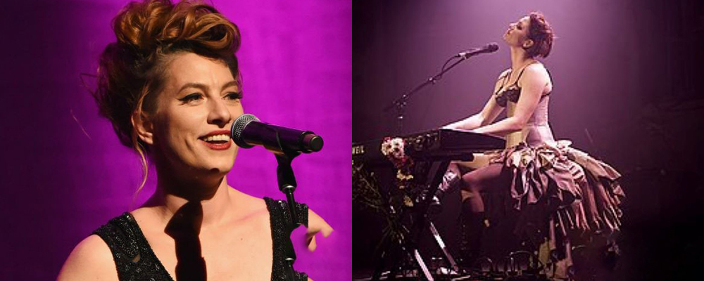 美国歌手阿曼达尔默在波士顿巡演现场玩裸体派对   热情粉丝用马克笔在身上签名   真是骚气又自由