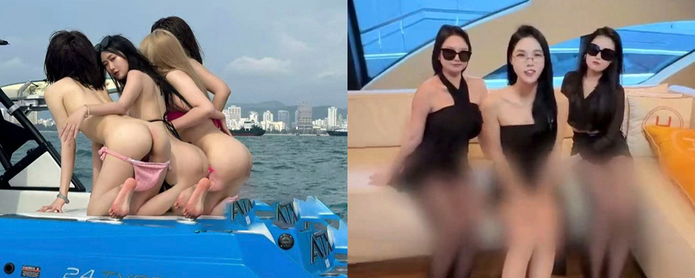 海南全岛封关后的游艇狂欢正式启动  性感美女全程贴身服务  让您享受极致快乐  性价比超乎你想象