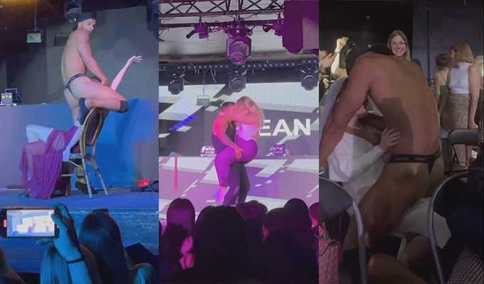 香港演唱会男明星再出新瓜 随机挑选观众上台 这些女的是真贱